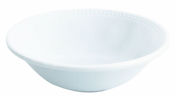 BOWL POR COLLET WHITE 17CM 04POR032176